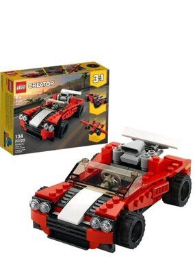 Lego  Creator - Sports Car 31100 (hot rod & old-fashioned plane )  Brand New